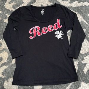 Reed College Women’s Baseball-style Shirt